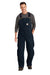 Carhartt CT104393/CTS104393/CTT104393/CT106672/CTS106672/CTT106672 Mens Firm Duck Insulated Bib Overalls w/ Pockets Dark Navy Blue Model Front