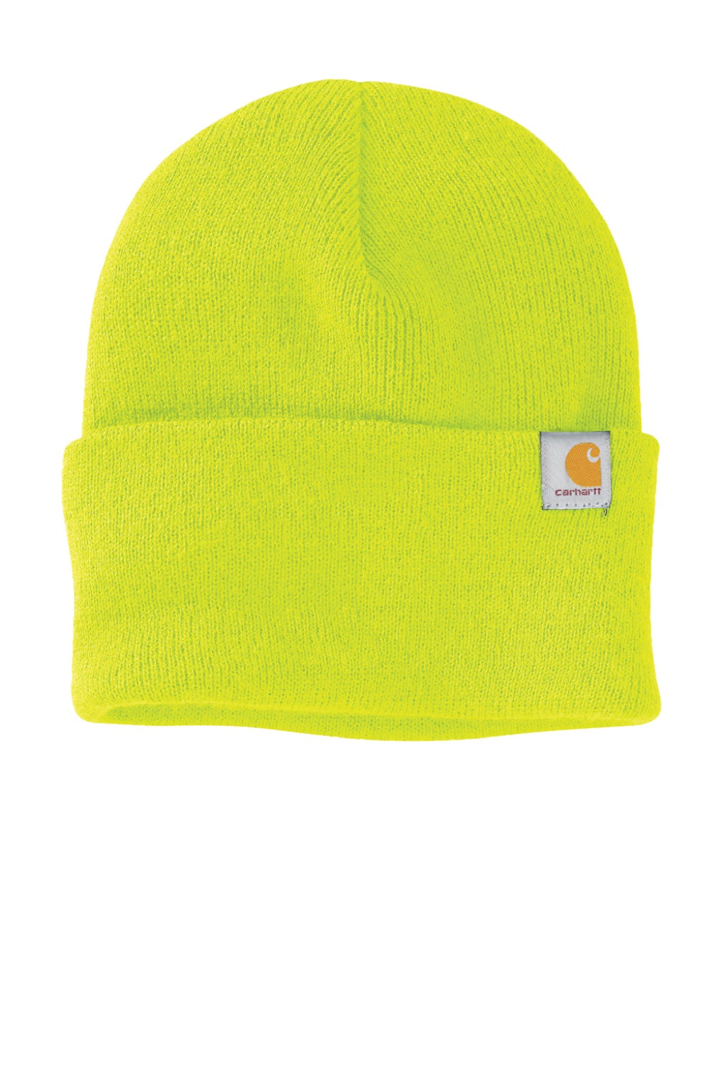 Carhartt Hats CT104597 Unisex Watch 2.0 Beanie Brite Lime Green Flat Front