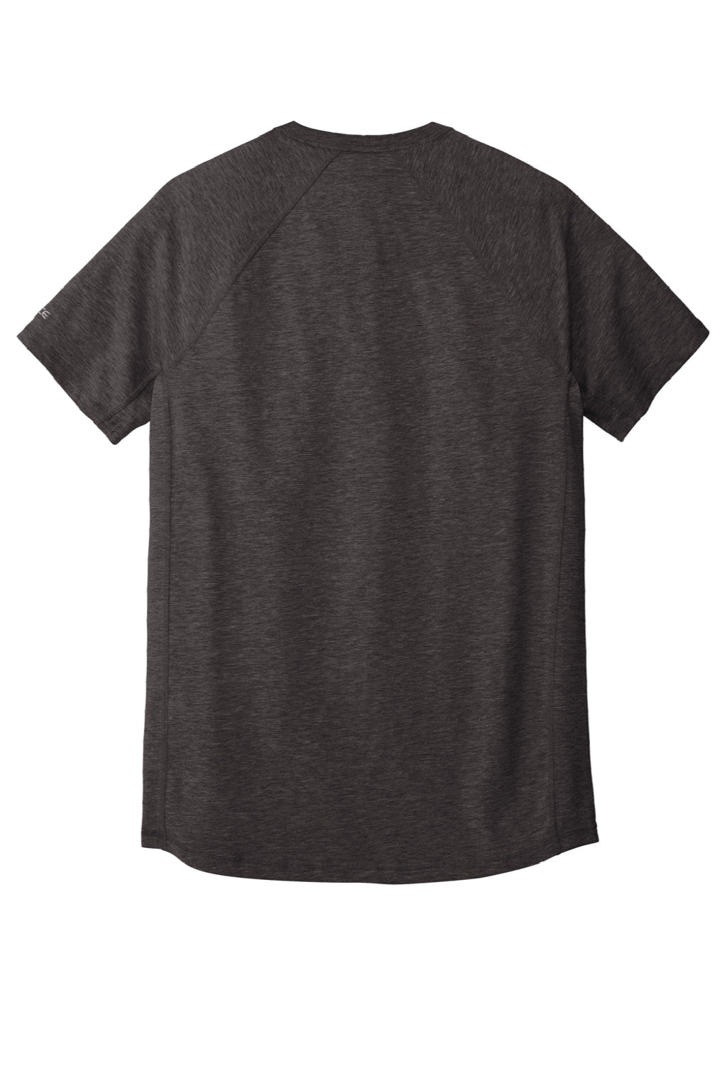 Carhartt CT104616/CT106652 Mens Force Moisture Wicking Short Sleeve Crewneck T-Shirt w/ Pocket Heather Carbon Grey Flat Back