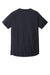 Carhartt CT104616/CT106652 Mens Force Moisture Wicking Short Sleeve Crewneck T-Shirt w/ Pocket Navy Blue Flat Back