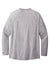 Carhartt CT104617/CT106656 Mens Force Moisture Wicking Long Sleeve Crewneck T-Shirt w/ Pocket Heather Grey Flat Back