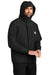 Carhartt CT104670 Mens Storm Defender Shoreline Waterproof Full Zip Hooded Jacket Black Model 3Q