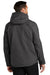 Carhartt CT104670 Mens Storm Defender Shoreline Waterproof Full Zip Hooded Jacket Shadow Grey Model Back