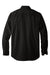 Carhartt CT105291 Mens Force Moisture Wicking Long Sleeve Button Down Shirt w/ Double Pockets Black Flat Back