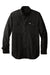 Carhartt CT105291 Mens Force Moisture Wicking Long Sleeve Button Down Shirt w/ Double Pockets Black Flat Front
