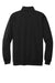 Carhartt CT105294 Mens 1/4 Zip Sweatshirt w/ Pouch Pocket Black Flat Back
