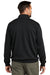 Carhartt CT105294 Mens 1/4 Zip Sweatshirt Black Model Back