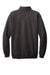 Carhartt CT105294 Mens 1/4 Zip Sweatshirt w/ Pouch Pocket Heather Carbon Grey Flat Back