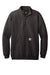 Carhartt CT105294 Mens 1/4 Zip Sweatshirt w/ Pouch Pocket Heather Carbon Grey Flat Front