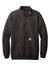 Carhartt CT105294 Mens 1/4 Zip Sweatshirt Heather Carbon Grey Flat Front