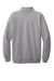 Carhartt CT105294 Mens 1/4 Zip Sweatshirt w/ Pouch Pocket Heather Grey Flat Back