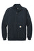 Carhartt CT105294 Mens 1/4 Zip Sweatshirt w/ Pouch Pocket New Navy Blue Flat Front