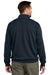 Carhartt CT105294 Mens 1/4 Zip Sweatshirt New Navy Blue Model Back