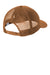Carhartt CT105298  Moisture Wicking Canvas Mesh Back Hat Carhartt Brown Flat Back