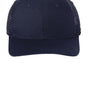 Carhartt Hats Mens Moisture Wicking Canvas Mesh Back Hat - Navy Blue