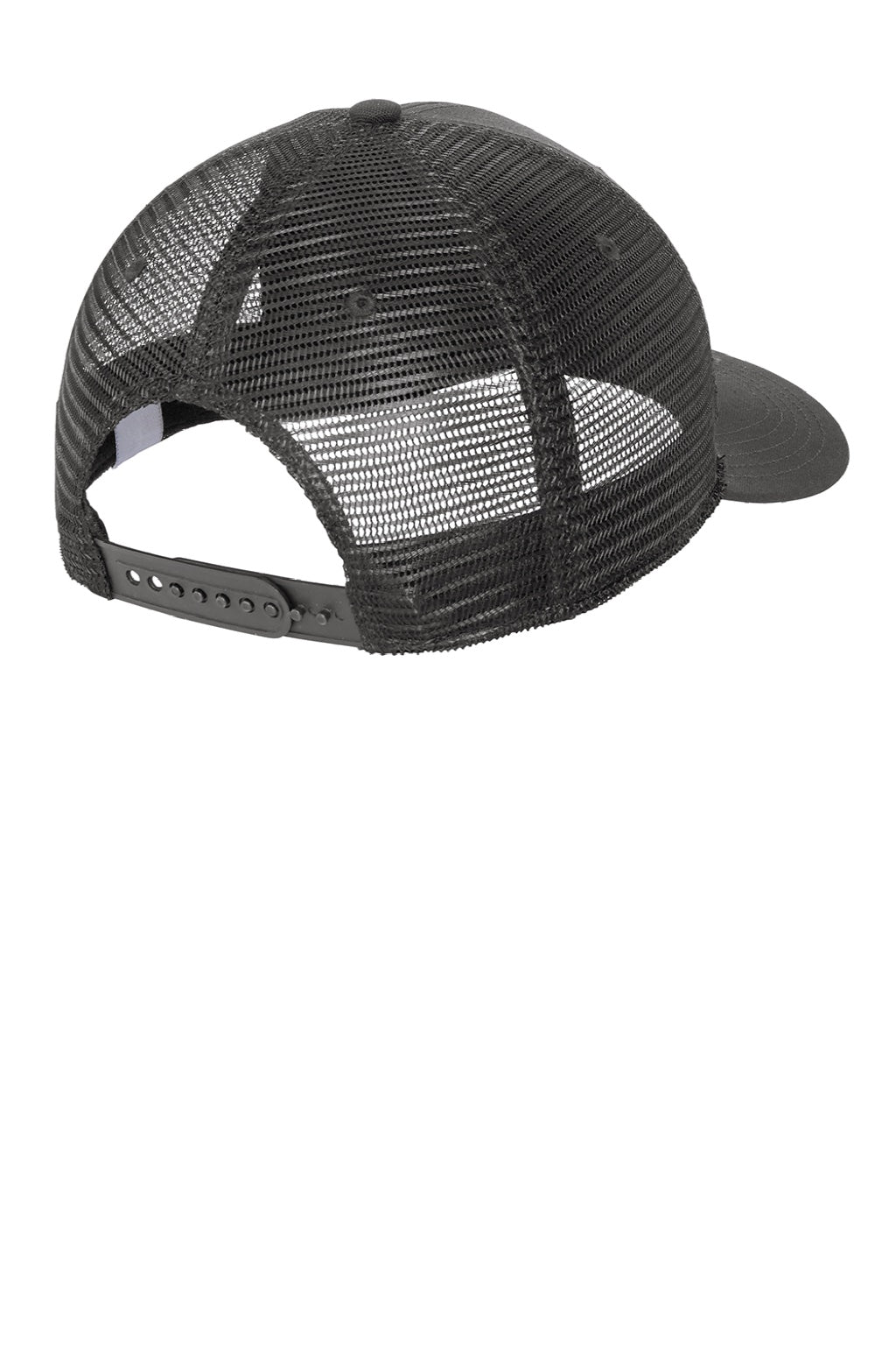 Carhartt Hats CT105298 Mens Moisture Wicking Canvas Mesh Back Hat Shadow Grey Flat Back