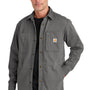 Carhartt Mens Rugged Flex Button Down Shirt Jacket - Shadow Grey