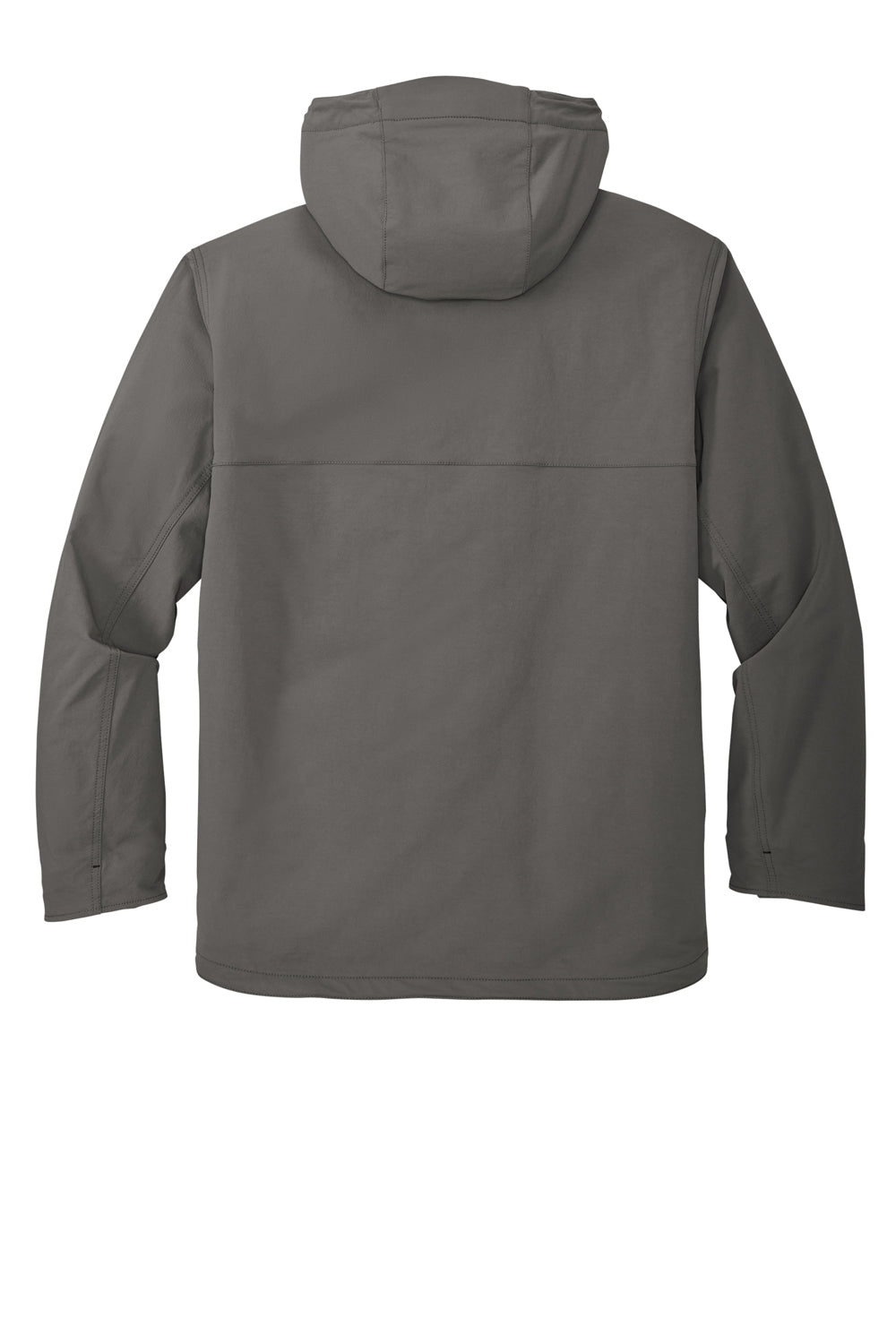 Carhartt CT105533 Mens Super Dux Wind & Water Resistant Full Zip Hooded Jacket Gravel Grey Flat Back