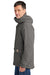 Carhartt CT105533 Mens Super Dux Wind & Water Resistant Full Zip Hooded Jacket Gravel Grey Model Side
