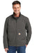 Carhartt CT105534 Mens Super Dux Wind & Water Resistant Full Zip Jacket Gravel Grey Model Front