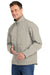 Carhartt CT105534 Mens Super Dux Wind & Water Resistant Full Zip Jacket Greige Grey Model Side