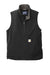 Carhartt CT105535 Mens Super Dux Wind & Water Resistant Full Zip Vest Black Flat Front