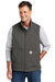 Carhartt CT105535 Mens Super Dux Wind & Water Resistant Full Zip Vest Gravel Grey Model Front