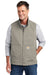 Carhartt CT105535 Mens Super Dux Wind & Water Resistant Full Zip Vest Greige Grey Model Front