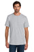 Carhartt CT106020 Mens Short Sleeve Crewneck T-Shirt Heather Grey Model Front