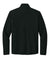 Carhartt CT106417 Mens Textured Fleece 1/4 Zip Jacket Black Flat Back