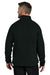 Carhartt CT106417 Mens Textured Fleece 1/4 Zip Jacket Black Model Back