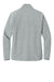 Carhartt CT106419 Womens Textured Fleece Full Zip Jacket Heather Grey Flat Back