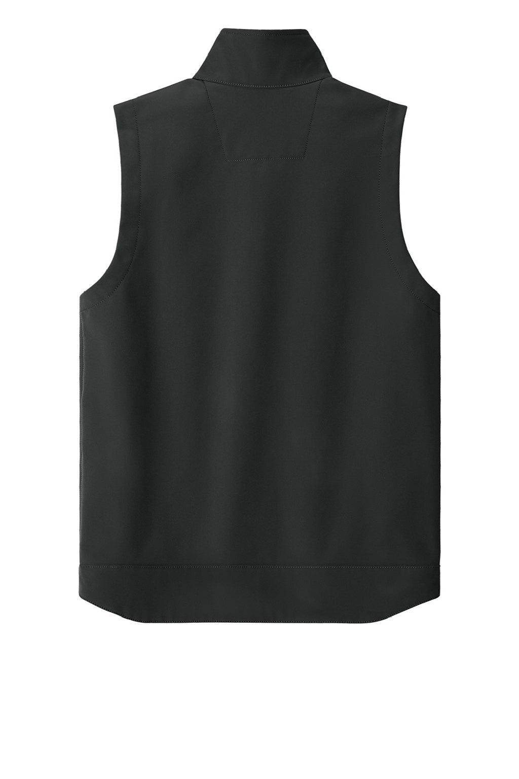 Carhartt CT106439 Mens Rain Defender Full Zip Soft Shell Vest Black Flat Back