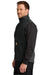 Carhartt CT106439 Mens Rain Defender Full Zip Soft Shell Vest Black Model Side