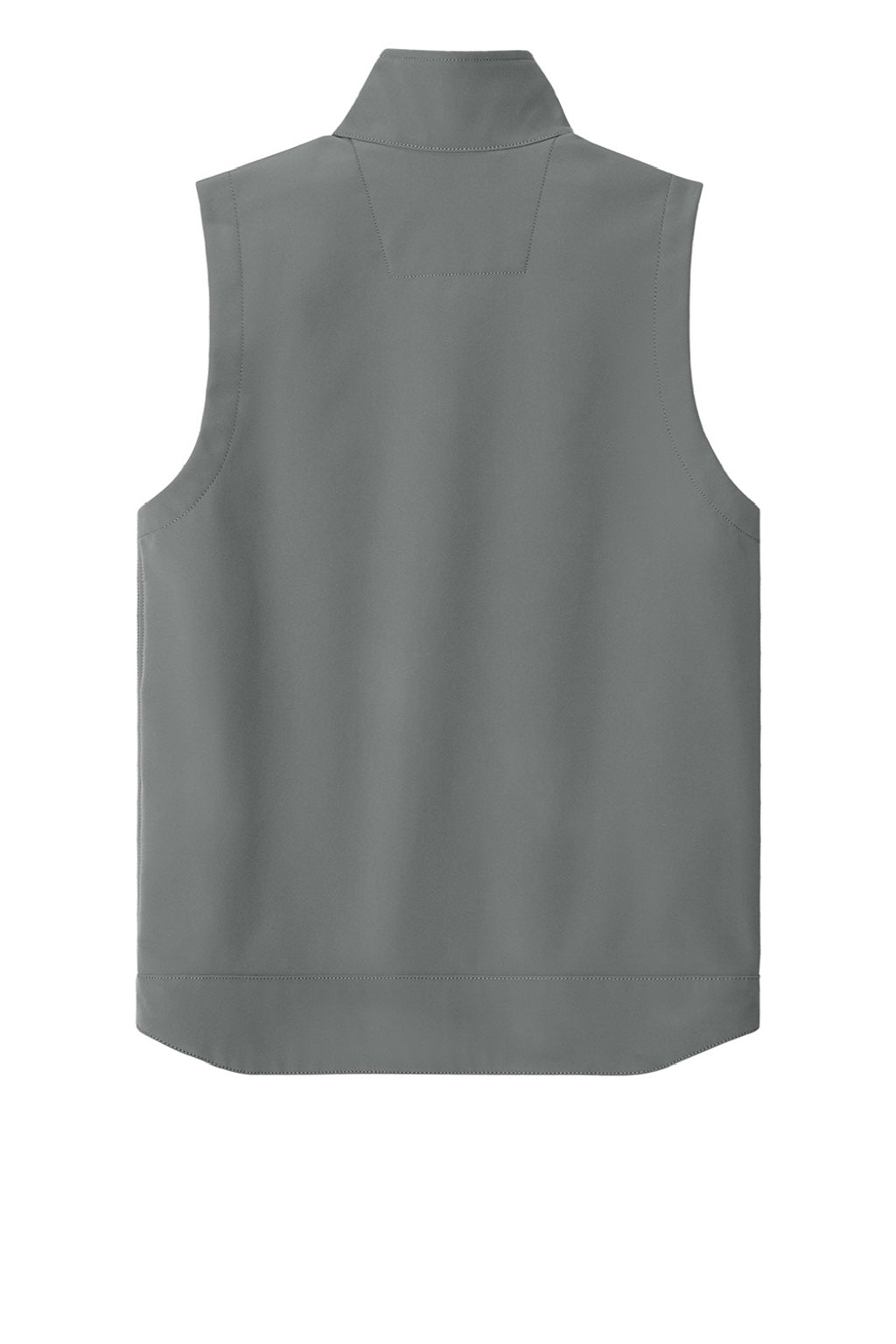 Carhartt CT106439 Mens Rain Defender Full Zip Soft Shell Vest Steel Grey Flat Back