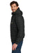 Carhartt CT106543 Mens Gilliam Insulated Full Zip Hooded Jacket Black Model Side