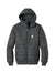Carhartt CT106543 Mens Gilliam Insulated Full Zip Hooded Jacket ShadowGrey Flat Front