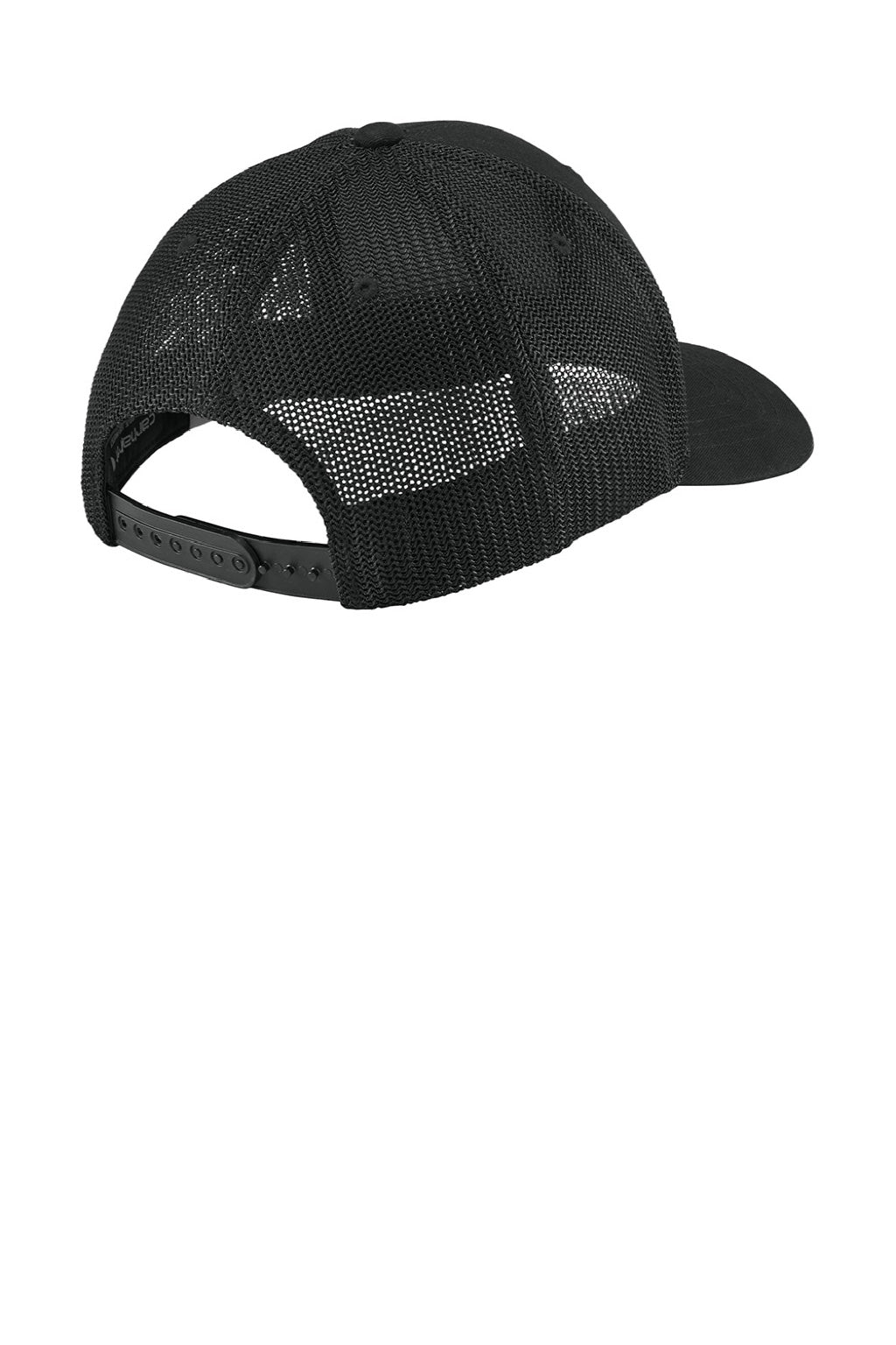 Carhartt Hats CT106577 Mens Flexfit Mesh Back Hat Black Flat Back