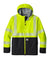 Carhartt CT106693 Mens ANSI 107 Class 3 Storm Defender Waterproof Full Zip Hooded Jacket Bright Lime Green Flat Front