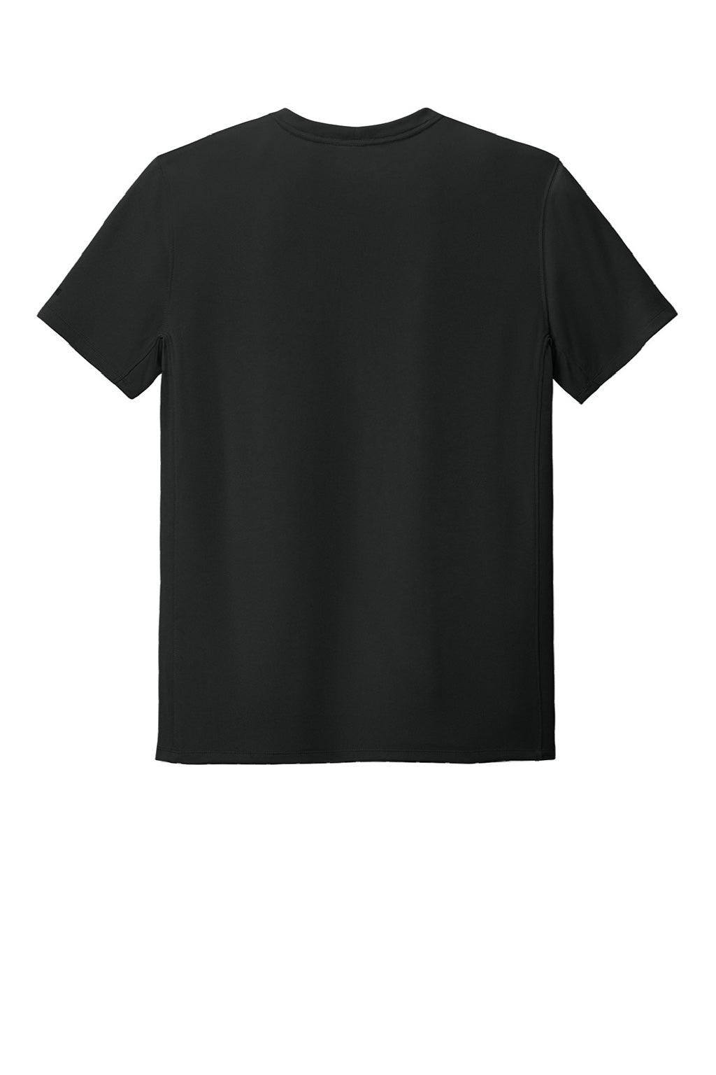 Carhartt CT106868 Mens Force Sun Defender Moisture Wicking Short Sleeve Crewneck T-Shirt Black Flat Back