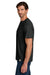 Carhartt CT106868 Mens Force Sun Defender Moisture Wicking Short Sleeve Crewneck T-Shirt Black Model Side