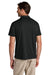 Carhartt CT106899 Mens Force Sun Defender Moisture Wicking Short Sleeve Polo Shirt Black Model Back