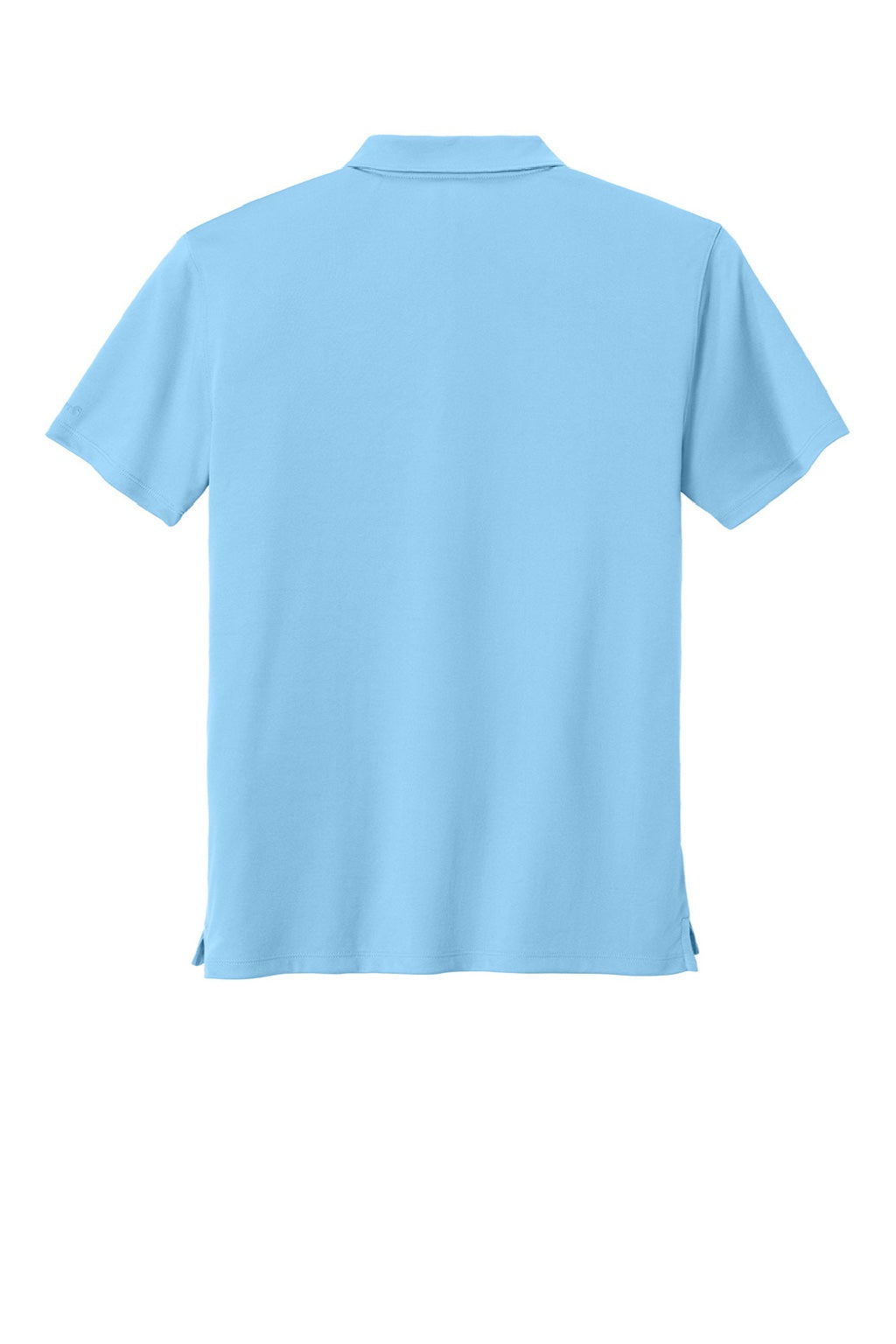 Carhartt CT106899 Mens Force Sun Defender Moisture Wicking Short Sleeve Polo Shirt Fresh Water Blue Flat Back