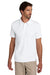 Carhartt CT106899 Mens Force Sun Defender Moisture Wicking Short Sleeve Polo Shirt White Model Front