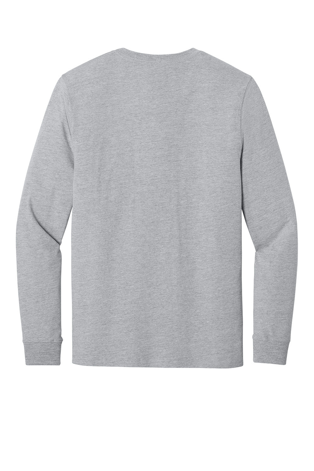 Carhartt CT106921 Mens Long Sleeve Crewneck T-Shirt Heather Grey Flat Back