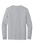 Carhartt CT106921 Mens Long Sleeve Crewneck T-Shirt Heather Grey Flat Back