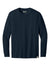 Carhartt CT106921 Mens Long Sleeve Crewneck T-Shirt Navy Blue Flat Front