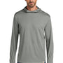 Carhartt Mens Force Sun Defender Moisture Wicking Long Sleeve Hooded T-Shirt Hoodie w/ Pouch Pocket - Asphalt Grey