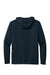Carhartt CT106923 Mens Force Sun Defender Moisture Wicking Long Sleeve Hooded T-Shirt Hoodie w/ Pouch Pocket Navy Blue Flat Back