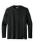 Carhartt CT106972 Mens Force Sun Defender Moisture Wicking Long Sleeve Crewneck T-Shirt Black Flat Front